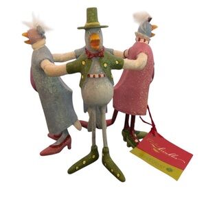 Christmas Krinkles Four Calling Birds 12 Days Of Christmas Department 56 NWT